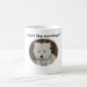 Träumer das nervtötende westie kaffeetasse