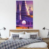 Träumer der kalten Fusion Leinwanddruck (Insitu (Schlafzimmer))
