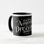 Träumer, der Träume verfolgt Tasse (Vorderseite Links)