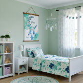 Träumer für personalisierte Kinder Wandteppich Mit Holzrahmen