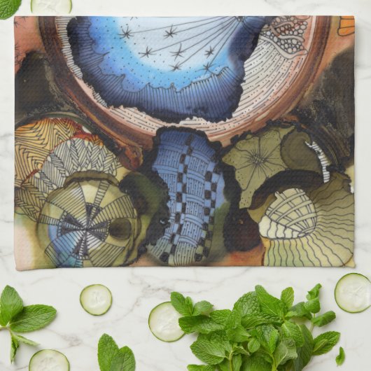 Träumer-Geschirrtuch Geschirrtuch (Gefaltet)