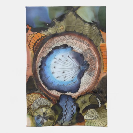 Träumer-Geschirrtuch Geschirrtuch (Vertikal)