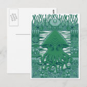 Träumer in den Tiefen Postkarte (Vorne/Hinten)