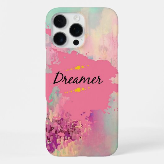 Träumer iPhone Hülle (Rückseite)