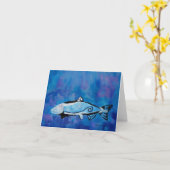 Träumer Karte (Gelbe Blume)