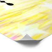 Träumer mit Katze | Folge deinen Träumen Poster (Ecke)