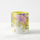 Träumer mit Katze | Folge deinen Träumen Tasse (Zentrum)