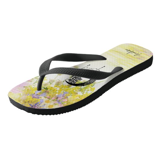 Träumer mit Katze | Folgen Sie Ihrem Traumstrand Badesandalen (Schrägansicht)