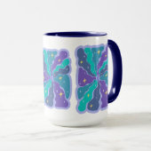 Träumer - Mond und Sterne! Tasse (VorderseiteRechts)