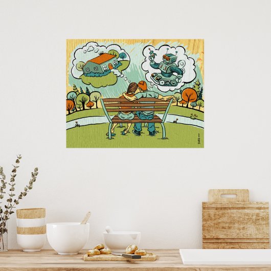 Träumer Poster (Küche)