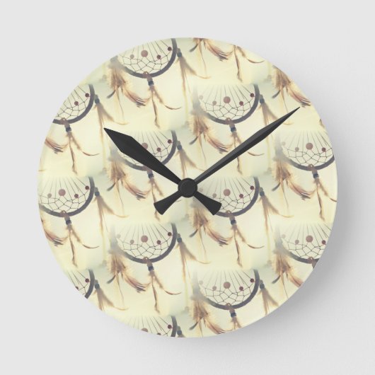 Träumer Runde Wanduhr (Vorderseite)