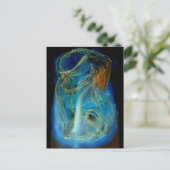 Träumer Schlaf Postkarte (Stehend Vorderseite)