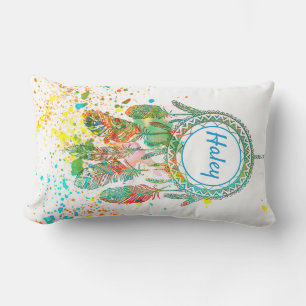 Träumer-Splatter personalisiert Lendenkissen