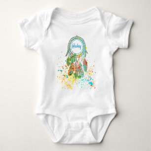 Träumer Spritzlack personalisiert Baby Strampler