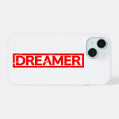 Träumer Stempel iPhone 15 Hülle (Rückseite (Horizontal))