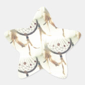 Träumer Stern-Aufkleber (Vorderseite)