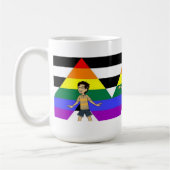 TräumeRealitätComics Die Kinder decken Kunst ab Kaffeetasse (Links)