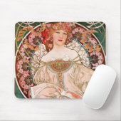 Träumerei Alphonse Mucha Mousepad (Mit Mouse)