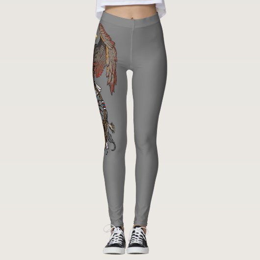 Träumerei amerikanischer einheimischer amerikanisc leggings (Vorderseite)