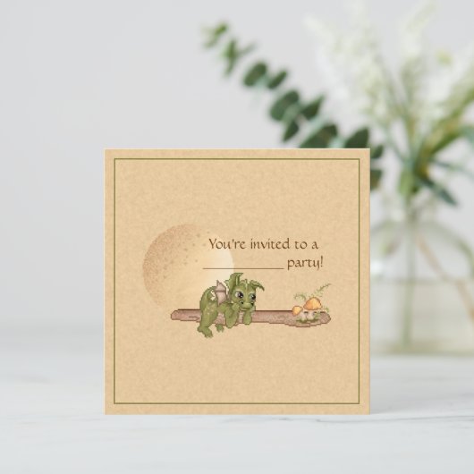 Träumerei Einladung (Stehend Vorderseite)