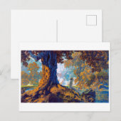 Träumerei | Maxfield Parrish | Postkarte (Vorne/Hinten)