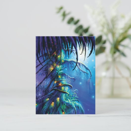 Träumerei Postkarte (Stehend Vorderseite)