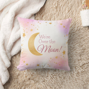 Träumerei Über den Mond Rosa Mädchen Babyzimmer De Kissen