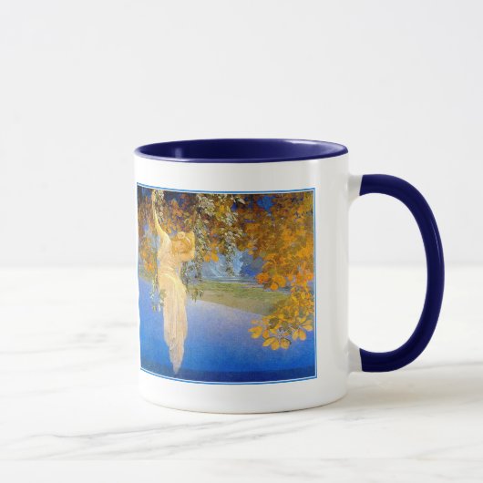 Träumereien - von Maxfield Parrish Tasse (Rechts)