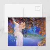 Träumereien von Maxwell Parrish Postkarte (Vorne/Hinten)