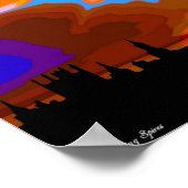 Träumereien von Oxford Poster (Ecke)