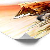 Träumerfenster Poster (Ecke)