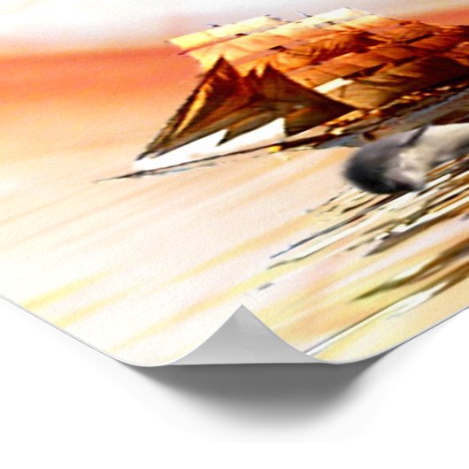 Träumerfenster Poster (Ecke)