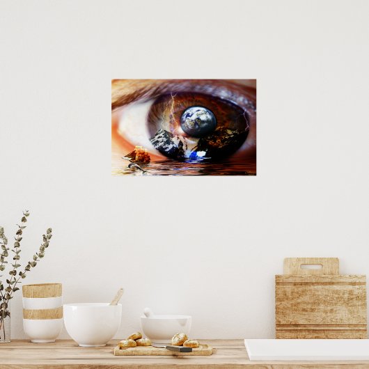 Träumerfenster Poster (Küche)