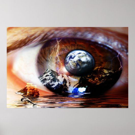 Träumerfenster Poster (Vorne)