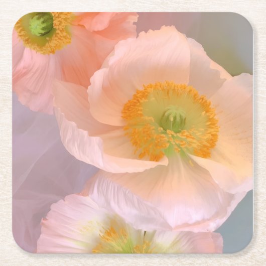 Träumerisch Rechteckiger Pappuntersetzer (Vorderseite)