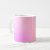 Träumerische Baumwollzucker-Pastell-Gradient Kaffeetasse (Vorderseite Links)