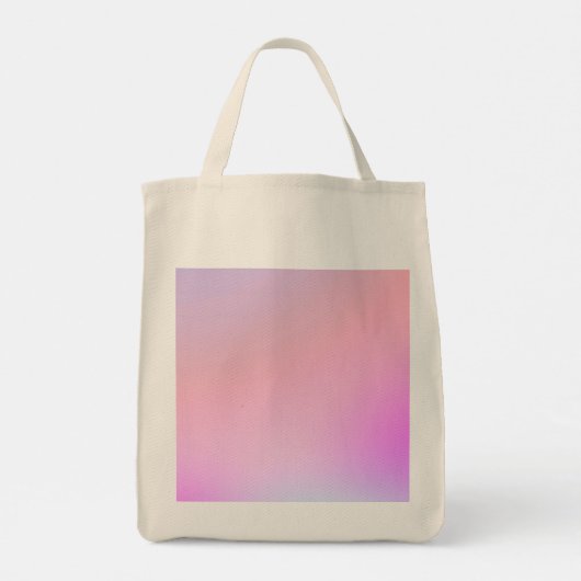 Träumerische Baumwollzucker-Pastell-Gradient Tragetasche (Rückseite)