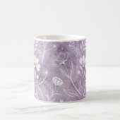 Träumerische Blumen-Kunst-Klassikermug Kaffeetasse (Mittel)