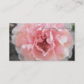 Träumerische Blüte Visitenkarte (Rückseite)