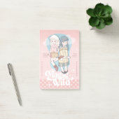 🫧 Träumerische Fantasy-Mädchen🫧 Post-it Klebezettel (Büro)