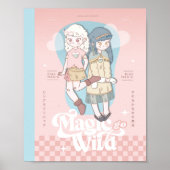 🫧 Träumerische Fantasy-Mädchen🫧 Poster (Vorne)