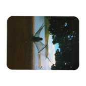 Träumerische Fidschi-Strandlandschaft Magnet (Horizontal)
