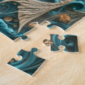Träumerische Fische - Papierquilling Puzzle (Seite)