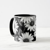 Träumerische Gänseblümchen Tasse (Vorderseite Links)