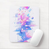 Träumerische geometrische Himmelslandschaft Mousepad (Mit Mouse)