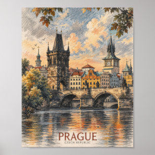 Träumerische geometrische Statement-Wandkunst Poster