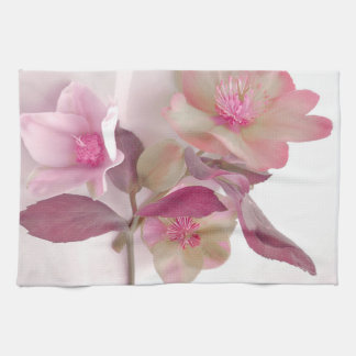 Träumerische Hellebores-Papierset Geschirrtuch