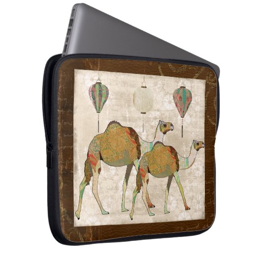Träumerische Kamel-Computer-Hülse Laptopschutzhülle (Vorne Rechts)