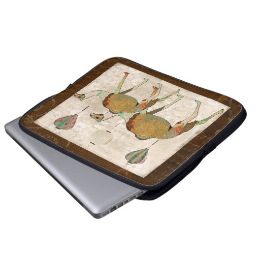 Träumerische Kamel-Computer-Hülse Laptopschutzhülle (Vorne Knopf)