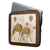 Träumerische Kamel-Computer-Hülse Laptopschutzhülle (Vorderseite Links)